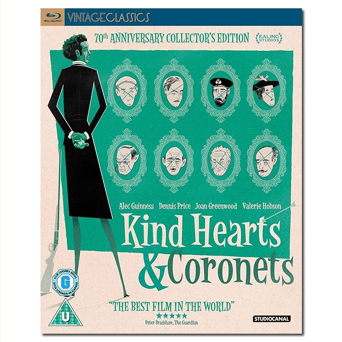 LJ-5991A 仁心与冠冕/Kind Hearts and Coronets 1949/BD25:亚利克 基尼斯/瓦莱莉娅 霍布森/丹尼斯 普莱斯/幕后花絮