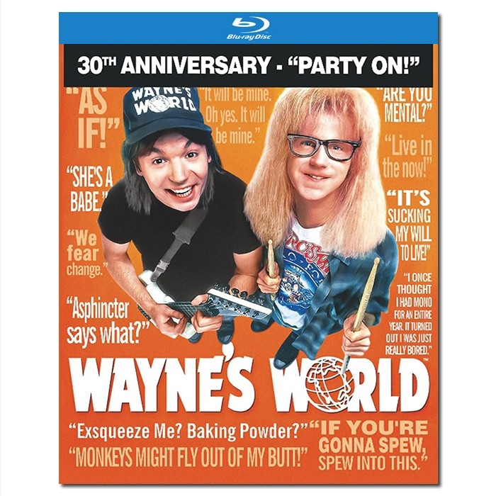 SJBD 反斗智多星/Wayne's World 1+2 1993/BD25×2:麦克 梅尔斯/达纳 卡维/蒂亚 卡雷尔/幕后花絮