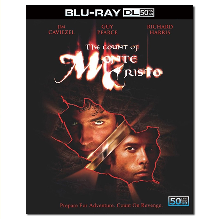 SJ-51227A 新基督山伯爵/绝世英豪/The Count of Monte Cristo 2002/BD50:吉姆 卡维泽/盖 皮尔斯/理查德 哈里斯/詹姆斯 弗莱恩/达格玛拉 多敏齐克/幕后花絮/附国配