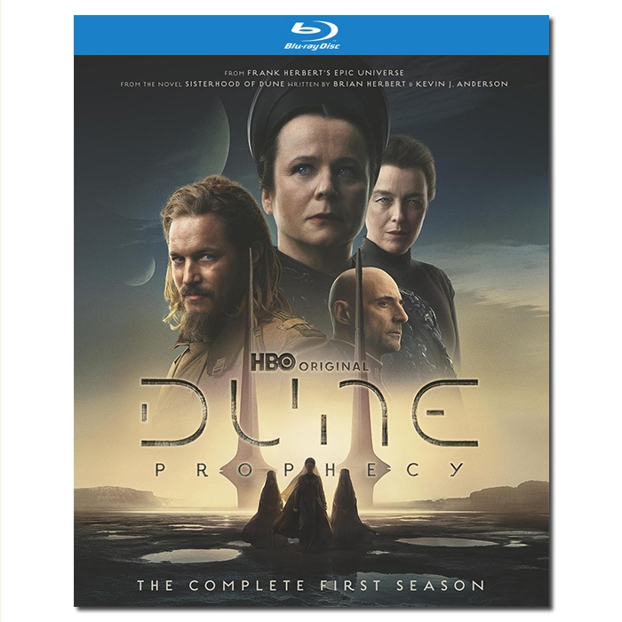 SJ-90161A 沙丘:预言/沙丘:姐妹会/Dune:Prophecy - The Complete First Season 第1季/BD25×3:艾米丽 沃森/奥莉维亚 威廉姆斯/崔维斯 费米尔/乔迪 梅/莎拉 索菲 波斯妮娜/马克 斯特朗/幕后花絮