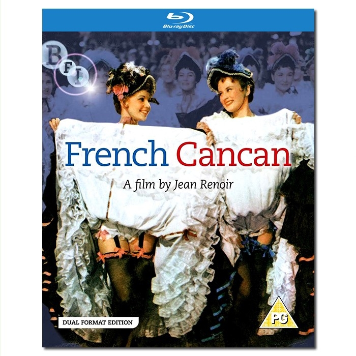 SJ-12484A 让 雷诺阿:法国康康舞/法国肯肯舞/French Cancan 1955/BD25:让 迦本/弗朗索瓦 阿努尔/玛丽亚 费利克斯/幕后花絮