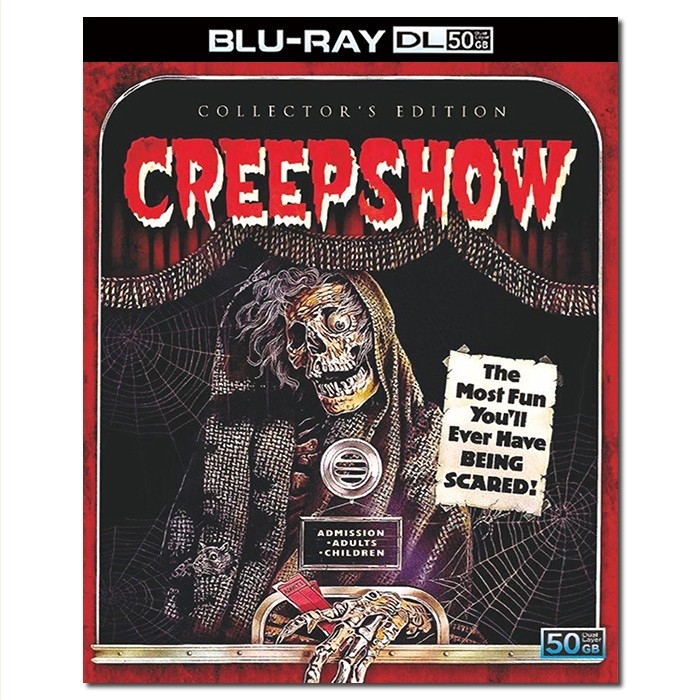 SJBD 鬼作秀/鬼做秀/午夜鬼出笼/恐怖的故事/Creepshow 1982+1987+2006/BD50×3:乔治 罗梅罗/史蒂芬 金联合制作/幕后花絮