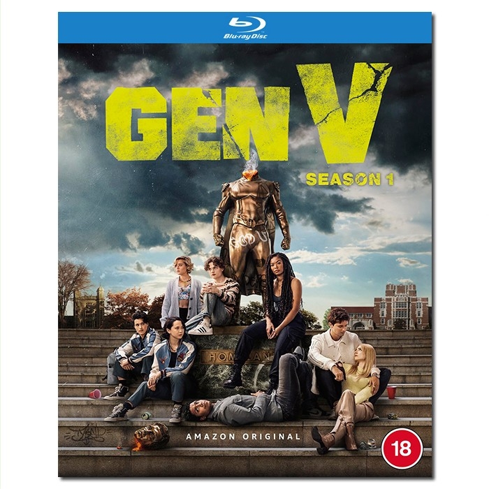 SJ-90221A 黑袍纠察队衍生剧:V世代/超级英雄世代/第五世代/五号世代/Gen V Season 1 第1季 2023/BD25×2:洁丝 辛克莱/钱斯 佩尔多莫/麦迪 菲利普斯/德雷克 卢/伦敦 托尔/丽兹 布罗德威/幕后花絮