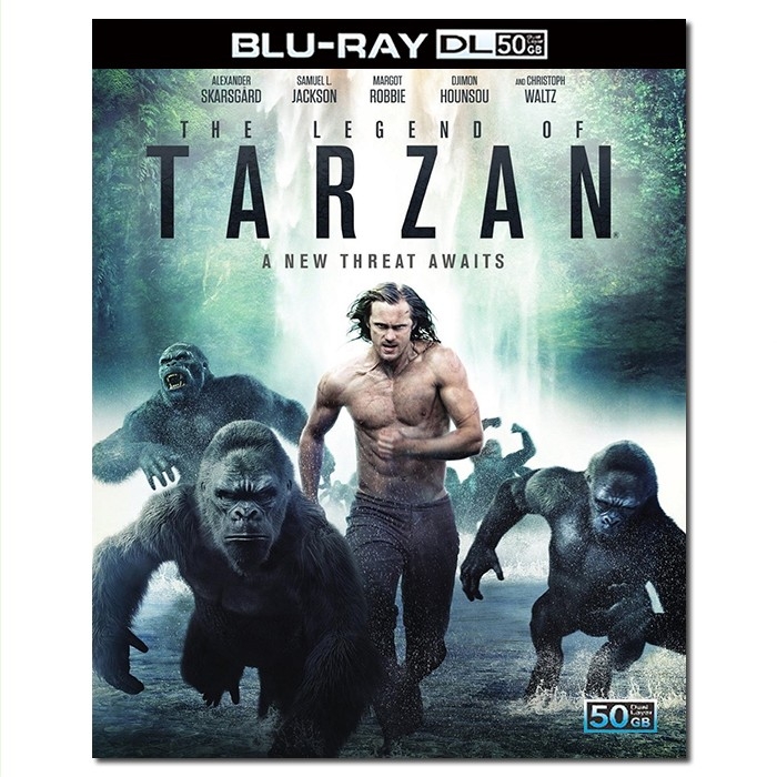 SJ-55056A 泰山归来:险战丛林/新人猿泰山/泰山归来:人猿大战/泰山传奇:森林争霸/泰山传奇/The Legend of Tarzan 2016/BD50:亚历山大 斯卡斯加德/玛格特 罗比/塞缪尔 杰克逊/克里斯托弗 沃尔兹/幕后花絮/附国配