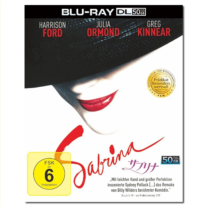 SJ-51362A 西德尼 波拉克:新龙凤配/萨布瑞娜/情归巴黎/Sabrina 1995/BD50:哈里森 福特/茱莉亚 奥蒙德/格雷戈 金尼尔/幕后花絮/附国配